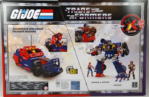 Transformers G I Joe Mash Up Retro Collection Soundwave