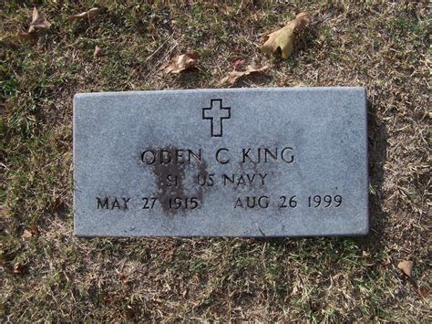 Oden Clark King 1915 1999 Mémorial Find a Grave