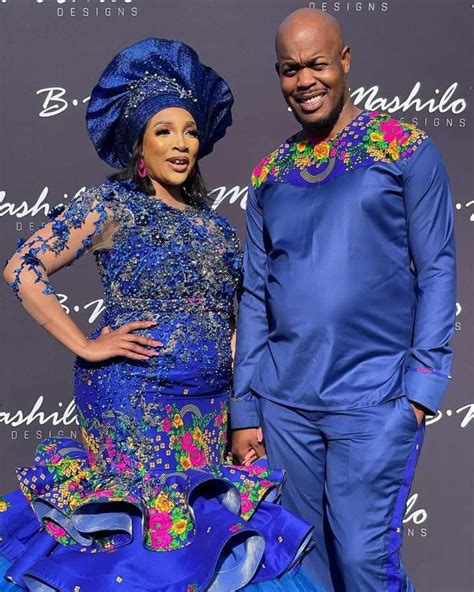 Lovely South African Couples In Matching Traditional Attire Artofit