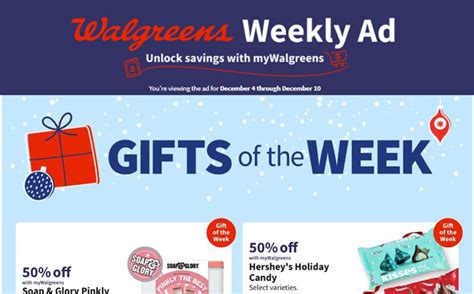 Walgreens Ad Preview Week 12 4 12 10 Free Stuff Finder