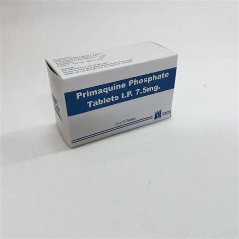 Primaquine Phosphate Tablets IP 7 5 Mg Prescription Treatment