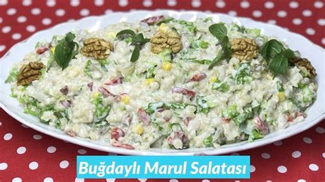 Buğdaylı Marul Salatası Naciye Kesici Yemek Tarifleri