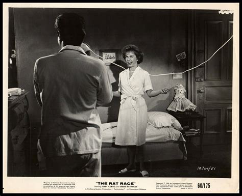 Tony Curtis Debbie Reynolds In The Rat Race 1960 Original Vintage Photo M 91 Ebay