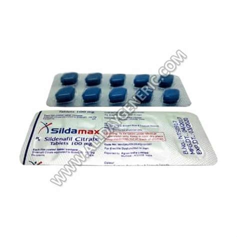 Sildamax 100 For Erectile Dysfunction AllDayGeneric