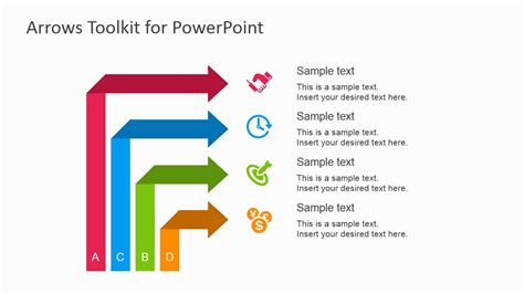 Multipurpose Arrow Toolkit For Powerpoint Slidemodel