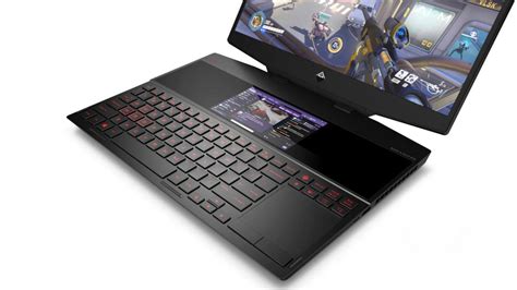 El nuevo portátil gaming de HP tiene dos pantallas para chatear o ver