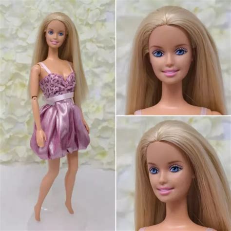 MATTEL BARBIE EARLY 2000s Blonde Hair Jointed Arms Model Doll Beautiful 14 35 PicClick UK
