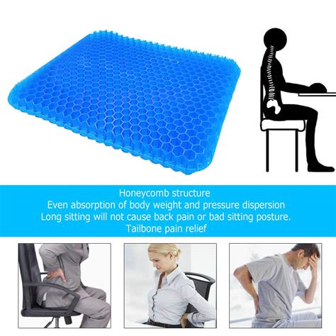 Buy Gel Seat Cushion Enhanced Seat Cushion Double Gel Egg Honeycomb