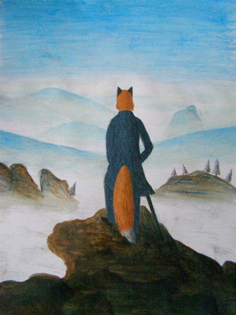 Wanderer Above The Sea Of Fog Parody