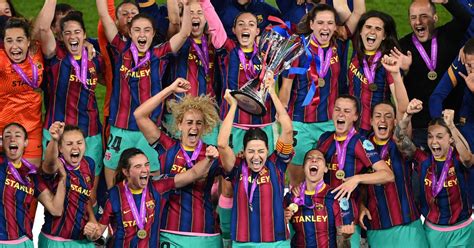 Womens Champions League Barcelona Thrash Chelsea In The Final To Win