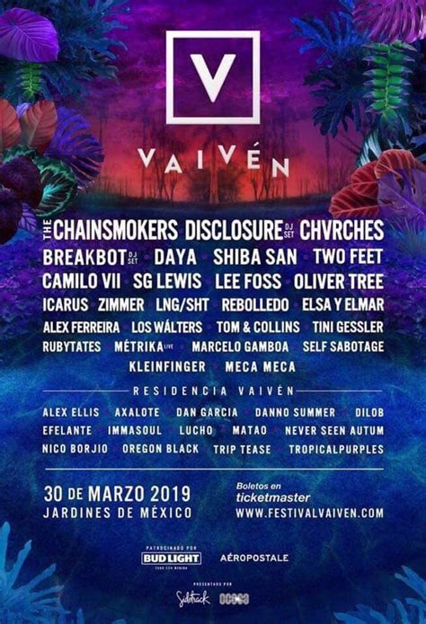 Sale el cartel del Festival Vaivén RMX