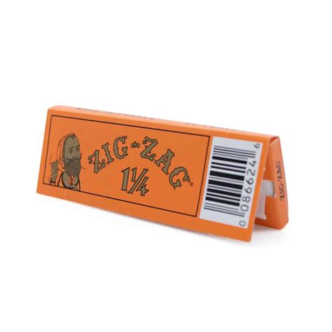 Zig Zag French Orange Rolling Papers 1 1 4 Smoke Cargo