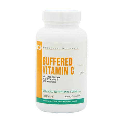 Пищевая добавка витамины в таблетках Universal Nutrition Buffered ...