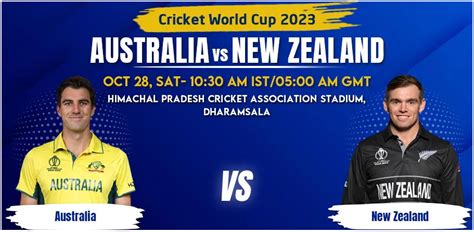 Odi World Cup 2023 Aus Vs Nz Match Prediction Fantasy Tips And Pitch