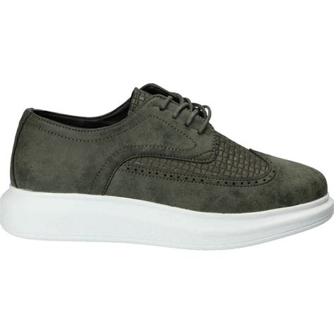 Pantofi Casual Patrol Pentru Barbati Culoarea Verde