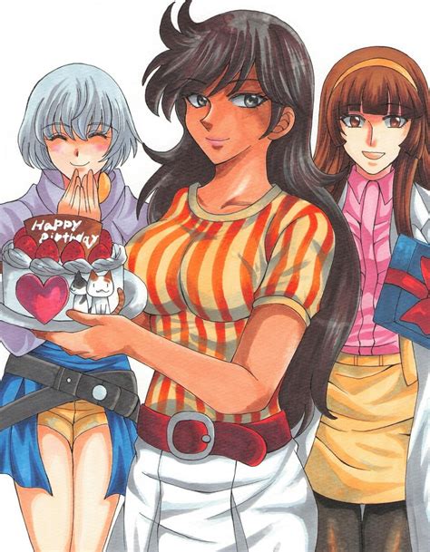 Yumi Sayaka Honoo Jun And Lisa Mazinger And 2 More Drawn By Sakura