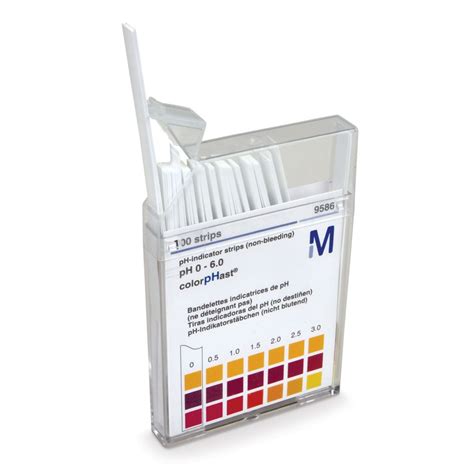 Universal PH Indicator Strips Range 0 6 Pack Of 100 Carolina