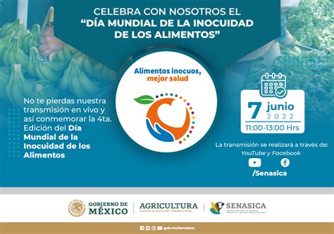 Día Mundial de la Inocuidad de los Alimentos Servicio Nacional de