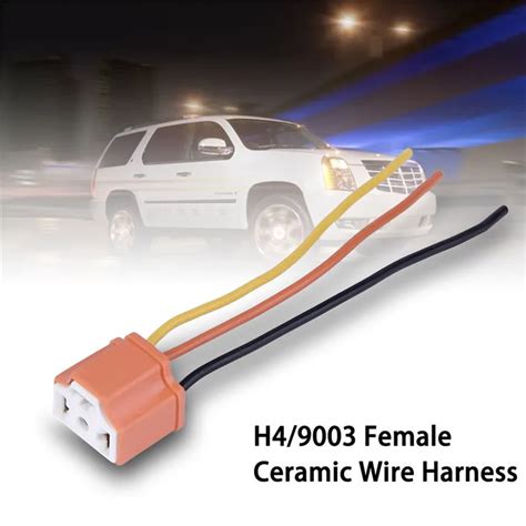 H Hb Female Ceramic Car Headlight Connector Plug Adapter Socket