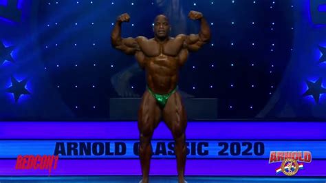 Arnold Classic 2020 Johnnie Jackson Final Posing Routine Youtube