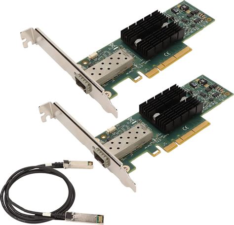 Placa De Rede Pcs Sfp Pcie Placa De Adaptador De Rede Pice Cabo