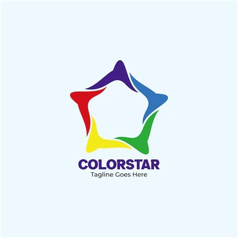 Premium Vector Color Star Logo