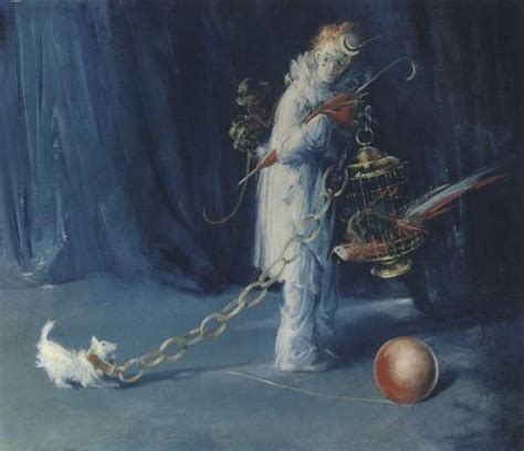 Museum Art Reproductions The Clown By Everett Shinn United