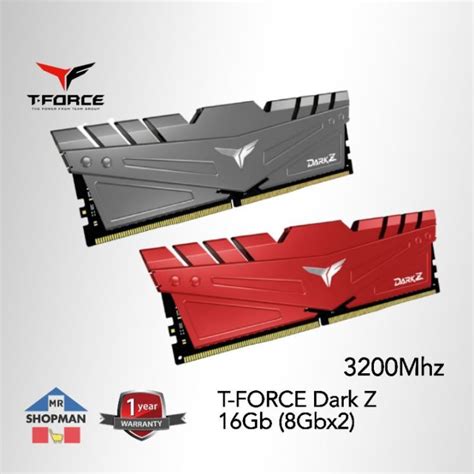 Teamgroup Tforce Dark Z Gb Gb X Gb Mhz Ddr Ram Lazada Ph