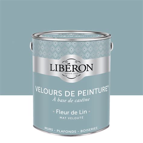 Peinture Mur Et Plafond Fleur De Lin Velours Lib Ron Velours De