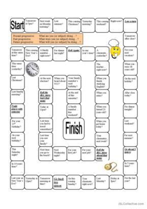 19 Conversation Board Game English ESL Worksheets Pdf Doc