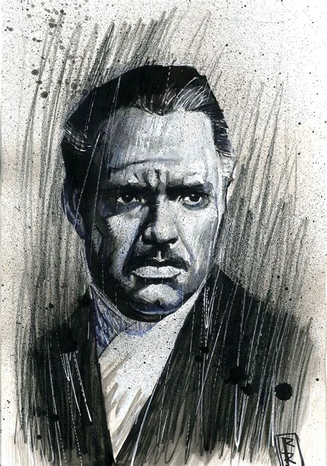 Orson Welles mixed media commission by Rod Reis | Art, Orson welles, Artist