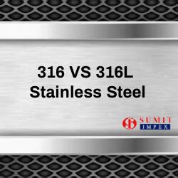 Vs L Stainless Steel What S The Difference Off