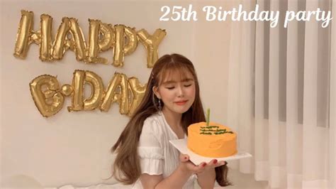 Vlog 🎂 Partyroom에서 처음 해 본 25th 생일파티 🥳룸파티 어떻게 하는지 알려드립니다🎉 Airbnb