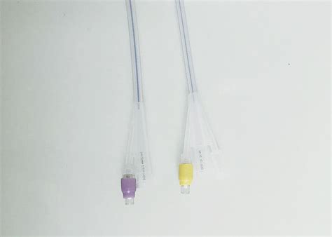 400mm Length Double Balloon Foley Catheter Individual Polybag Package