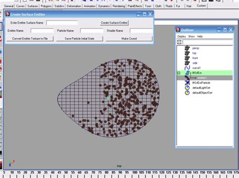 Maya Particle Crowd Tool