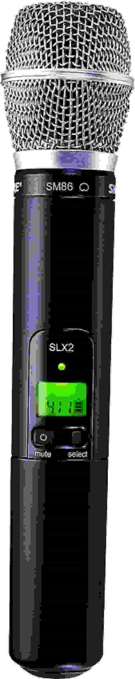 Shure Slx2sm86 Wireless Handheld Microphone Transmitter G5 Band