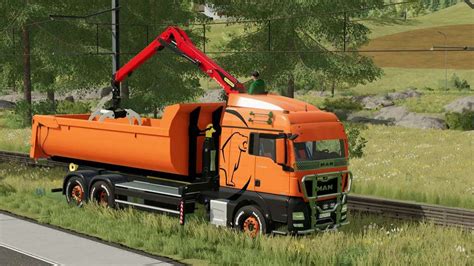 Mod MAN TGX Crane HKL Pack V1 0 FS22 FarmingSimulator App