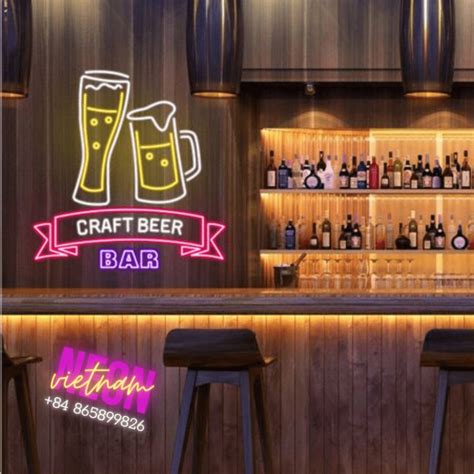 Craft Beer Bar Led Neon Sign Neon Viet Nam