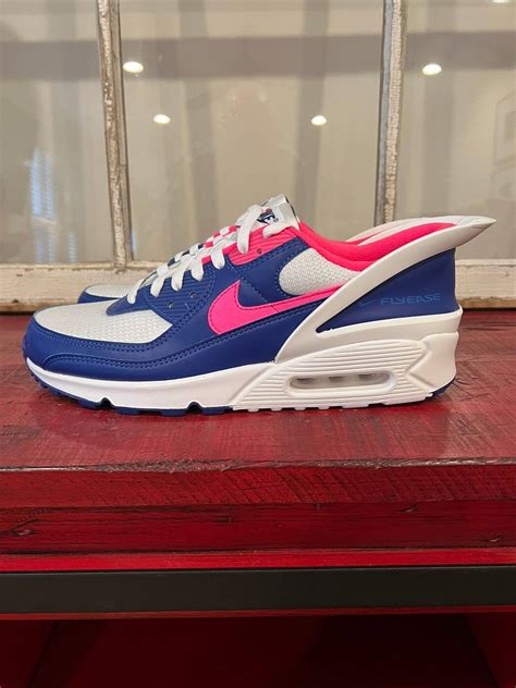 Nike Nike Air Max 90 Flyease Hyper Pink Deep Royal Blue Grailed