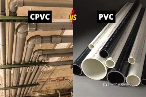 Cpvc Vs Pvc Pipe Comparison Whats The Difference