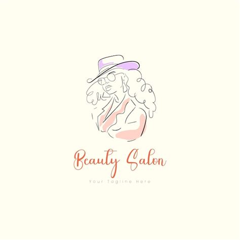 Premium Vector Minimal Line Art Logo Beauty Product