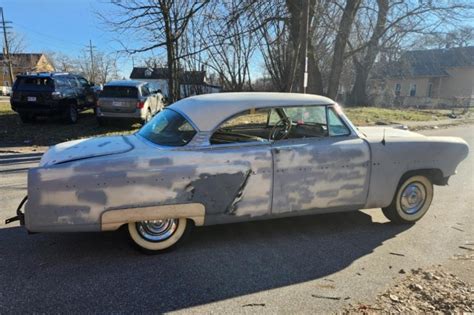 No Reserve 1954 Lincoln Capri Hardtop Coupe Project For Sale On Bat