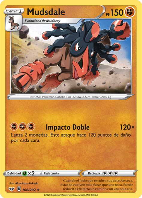 Mudsdale Espada Y Escudo Tcg Wikidex La Enciclopedia Pokémon