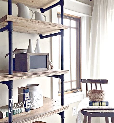 Stunning Farmhouse Shelves The Unlikely Hostess