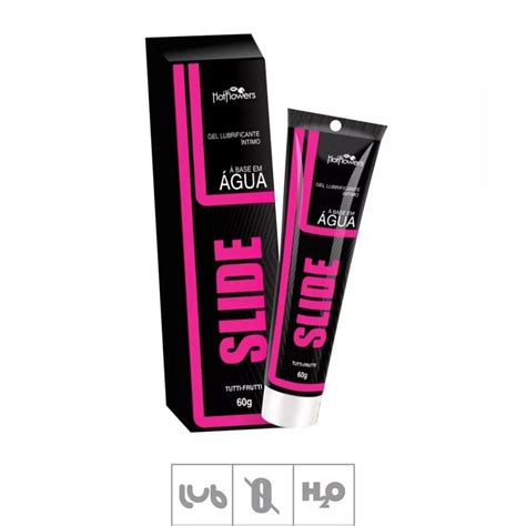 Slide Lubrificante Ntimo A Base De Gua G Hot Flowers