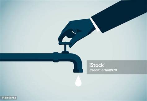 Conserve Water Stock Illustration Download Image Now Abstract Care