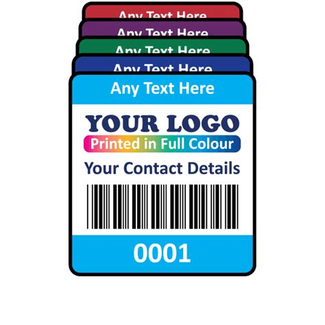 Asset Stickers And Barcode Asset Labels Printed On Very Strong Material