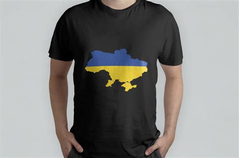 Патріотична футболка карта України - патріотичні футболки