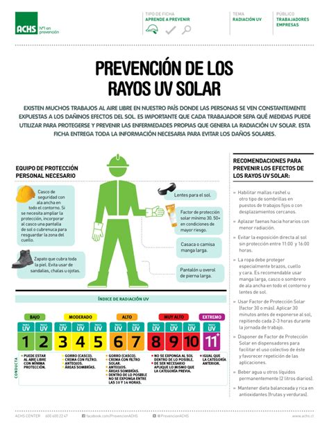 Prevencion De Los Rayos Uv Solar