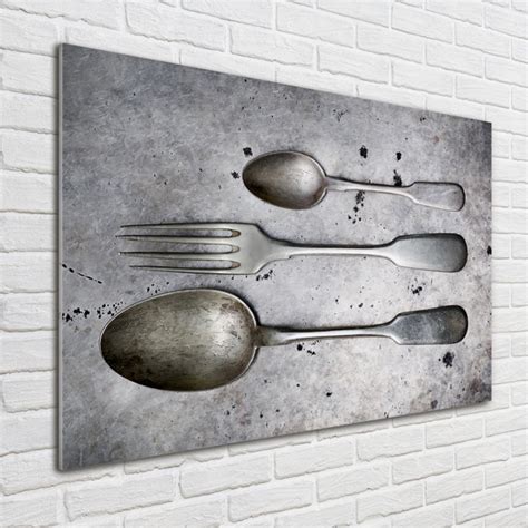 Ebern Designs Glasbild Cutlery Wayfair De